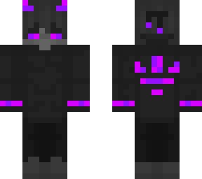 Purple and Black Addidas | Minecraft Skin