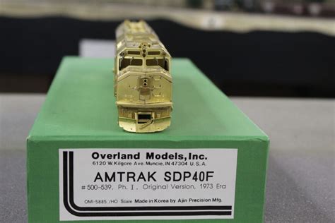 Overland Models 5885 Amtrak SDP40F #500-539 Ph.1 1973 Era HO scale ...