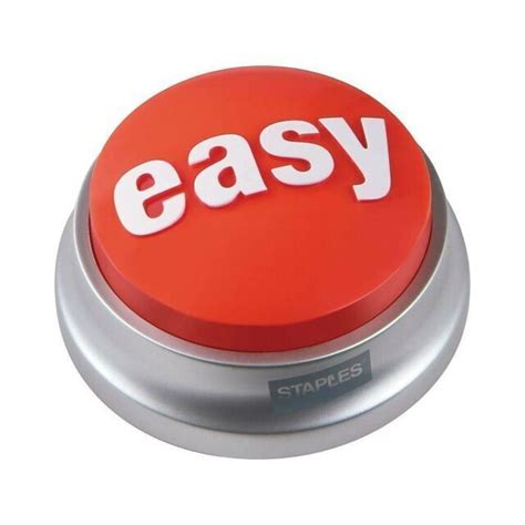 Staples Talking That Was Easy Button for sale online | eBay