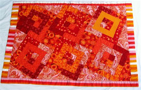 Red and orange quilt...and I love it!!! | Orange quilt, Quilts, Baby quilts