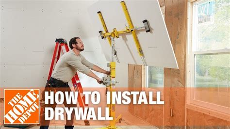 Install Sheetrock On Ceiling - Drywall Repair & Installation | DIY ...