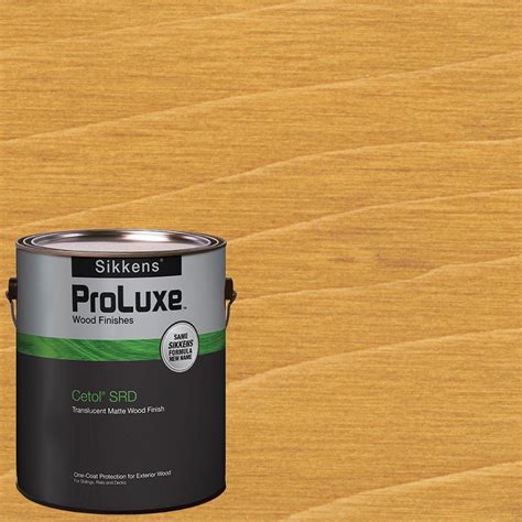 Sikkens ProLuxe 1 gal. Teak Cetol SRD Exterior Wood Finish-SIK240-085 ...