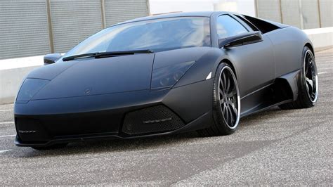 Lamborghini Murcielago Matte Black | Art in motion | Pinterest ...