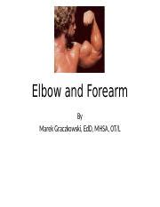 Understanding the Bones and Joints of the Elbow and Forearm: A | Course ...