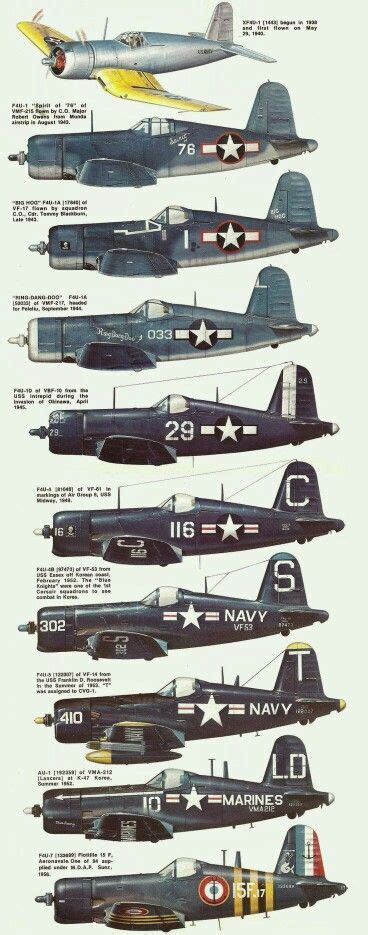 Corsair colour schemes | Vintage aircraft, Wwii airplane, Wwii aircraft