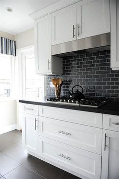 30+ Black And White Kitchen Tile - DECOOMO