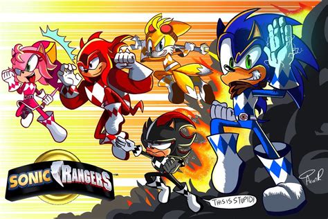 Go Go Sonic Rangers!! by miitoons on deviantART | Sonic, Ranger, Sonic ...