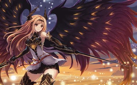 Anime Girl Dark Angel Wallpapers - Wallpaper Cave