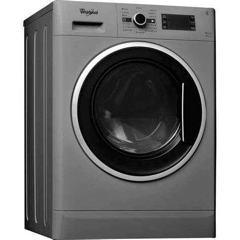 Whirlpool Washing Machine 9 KG 1400 rpm With Dryer 6 KG Inverter Silver ...