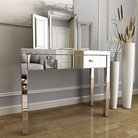 Mirrored Bedroom Vanity Table - Gosustainable