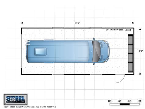 RV Garage Plans | Steel Building Garages