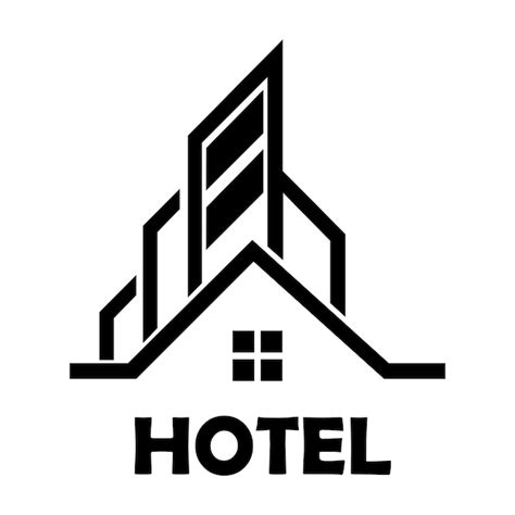 Premium Vector | Hotel icon logo vector design template