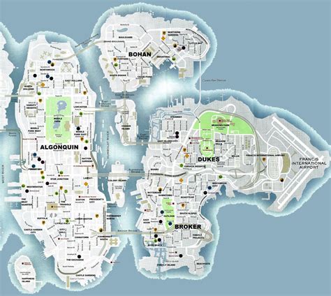 Image - Liberty City Road Map.jpg - GTA Wiki, the Grand Theft Auto Wiki ...