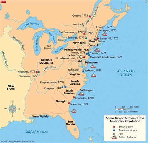 05 - American Revolution Map Diagram | Quizlet