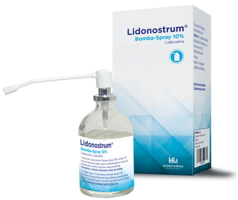 Lidonostrum Bomba-Spray 10% (Lidocaine, cutaneous spray solution, 100 ...