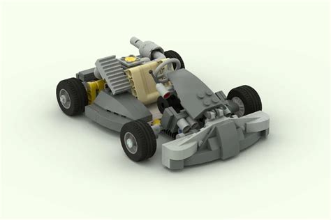 How To Build The Lego Go-kart (MOC) Lego Projects, Lego, Lego Creations ...