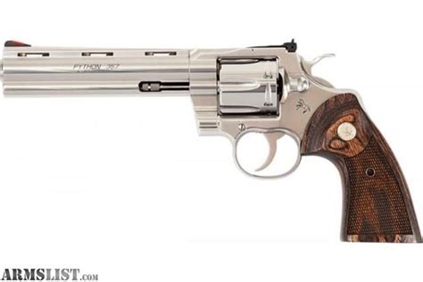 ARMSLIST - For Sale: New Colt Python 6 Inch Barrel .357 Mag Stainless ...