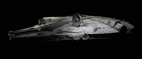 Star Wars: The Millennium Falcon [3440x1440] : WidescreenWallpaper