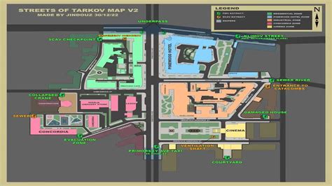 Escape from Tarkov: All Exfil Locations in Streets of Tarkov Map ...