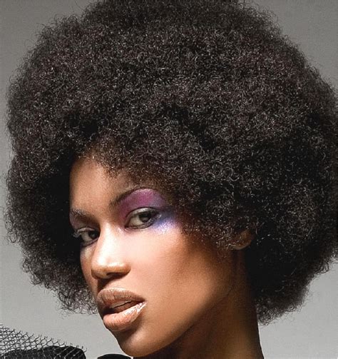 Natural Hair Style - (1) Afro Style