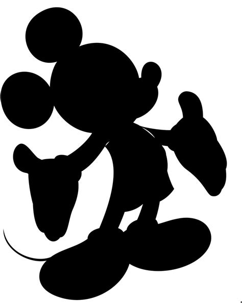 Free Mickey Silhouette Svg, Download Free Mickey Silhouette Svg png ...