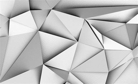 Geometric Background Triangle - & Background, Black White Geometric HD ...