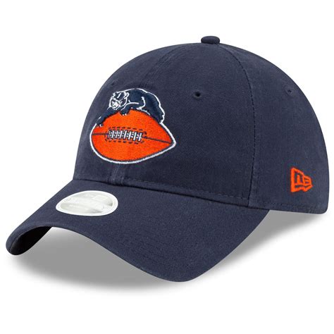 Women's New Era Navy Chicago Bears Throwback Core Classic 9TWENTY ...