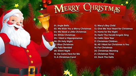 Top 50 Christmas Songs of All Time 🎅🏻 Classic Christmas Music Playlist ...