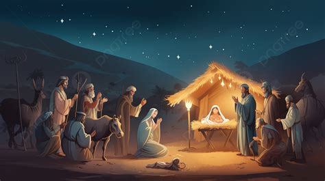 Hd Wallpaper Of The Nativity Background, Nativity Picture In Order ...