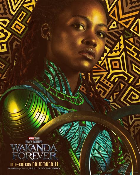 Lupita Nyong'o as Nakia | Black Panther: Wakanda Forever - Black ...