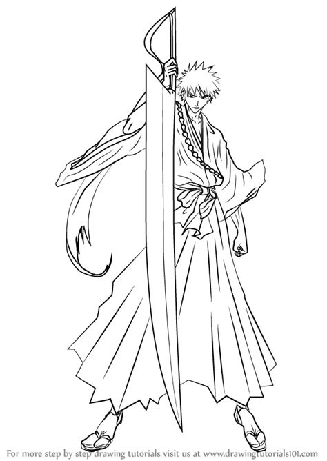 Ichigo Bankai Coloring Pages Coloring Pages