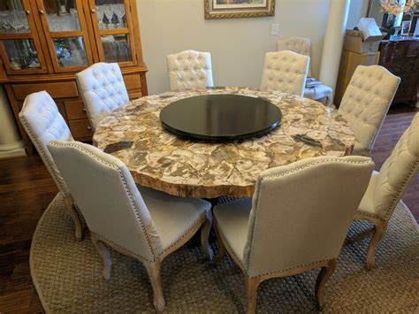 Large Lazy Susan For Dining Table - This large round rotating lazy ...