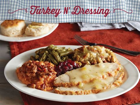 Get A Thanksgiving Dinner For $10 At Cracker Barrel