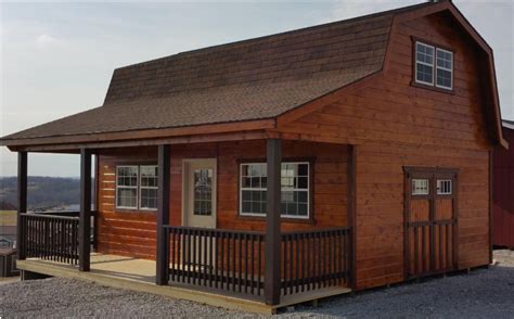 Hi-Loft Porch Barns - Miller Storage Barns Barn Homes Floor Plans, Shed ...