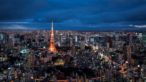 壁紙、1920x1080、住宅、超高層建築物、東京都、日本、Tokyo Tower、メガロポリス、都市、ダウンロード、写真