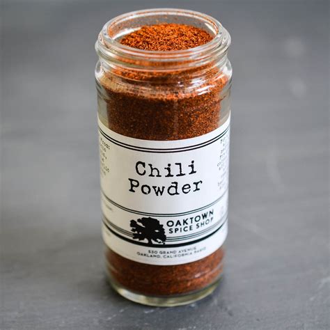 Chili Powder in 1/2 Cup Bag or Jar from $5.25 | Oaktown Spice Shop