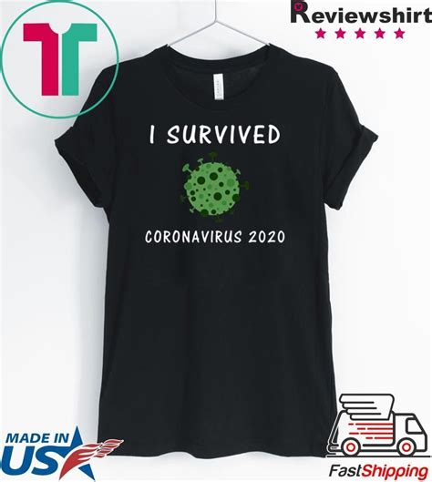 I Survived Coronavirus 2020 Meme Tee Shirts