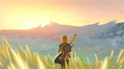 1366x768 The Legend Of Zelda Breath Of The Wild Paint Art 4k Laptop HD ...