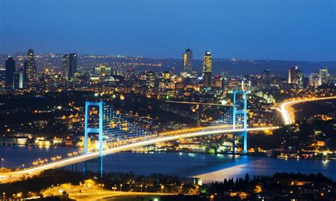 The night view of Bosphorus brudge 8k Ultra HD Wallpaper and Background ...