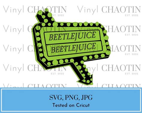 Beetlejuice Poster Neon Sign Movie Digital Svg Png Jpg - Etsy in 2023 ...