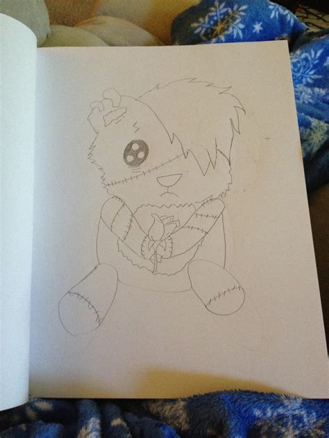 Emo teddy bear by Pookie-Roo-7 on deviantART