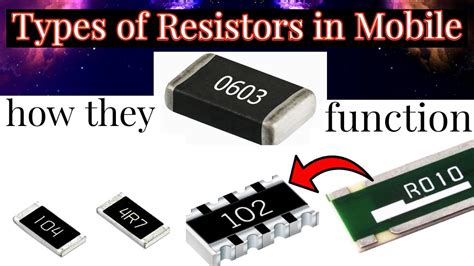 All Types of SMD Resistors - How to Identify Them and their Functions ...