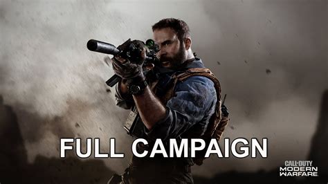 Call of Duty Modern Warfare (2019) Full Campaign - YouTube