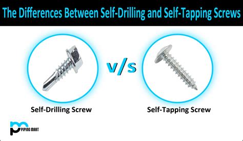 The Differences between Self- Drilling And Self- Tapping Screws