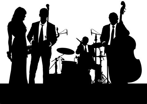 Musical ensemble Image Clip art Vector graphics - Silhouette png ...