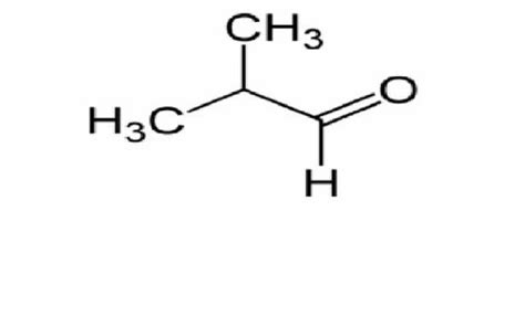 Butyraldehyde Structure