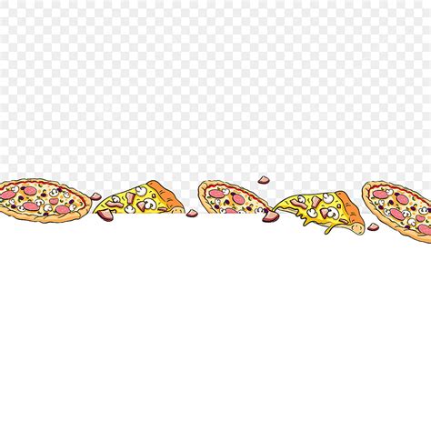 Full Pizza Clipart Border