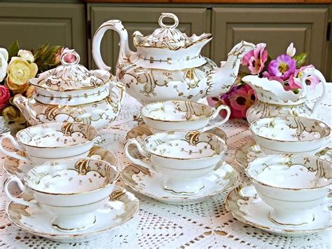 Victorian tea set | Victorian tea sets, Tea pots vintage, Elegant tea set