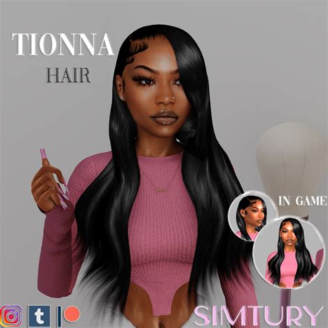 Sierra The Simmer's CC Finds | Sims hair, Sims 4 black hair, Afro hair ...