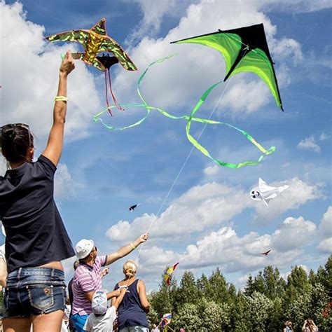 2020 160cm Super Huge Kite Line Stunt Kids Kites Toys Kite Flying Long ...